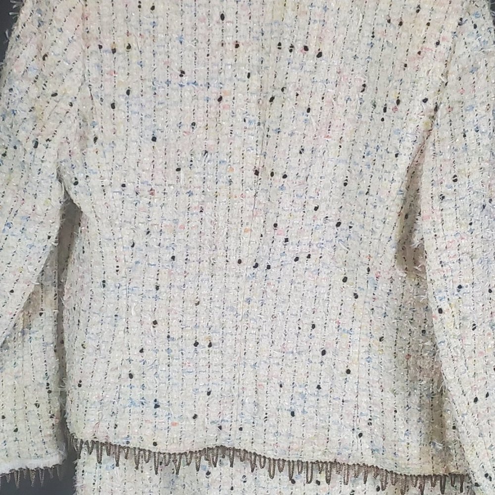 AUTHENTIC VINTAGE SPRING TWEED ESCADA SUIT - Picture 5 of 6